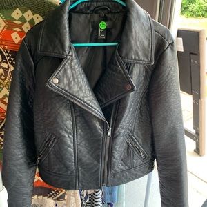 F21 leather jacket